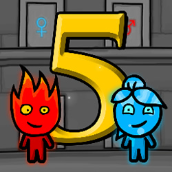 Fireboy and Water Girl 4 in The Crystal Temple - Free Mobile Game For Phone  & Tablet