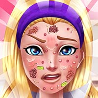 play Barbara Hero Face Problem Game